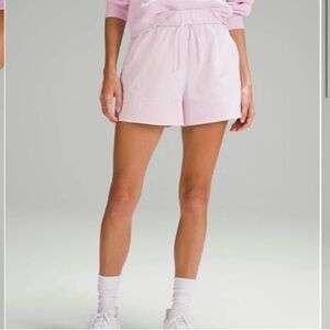 NWT Lululemon Cinchable Waist HR Woven Short 3.5” Meadowsweet Pink